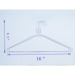 Shinning 16" Galvanized  Swan Suit Hanger -13G KING